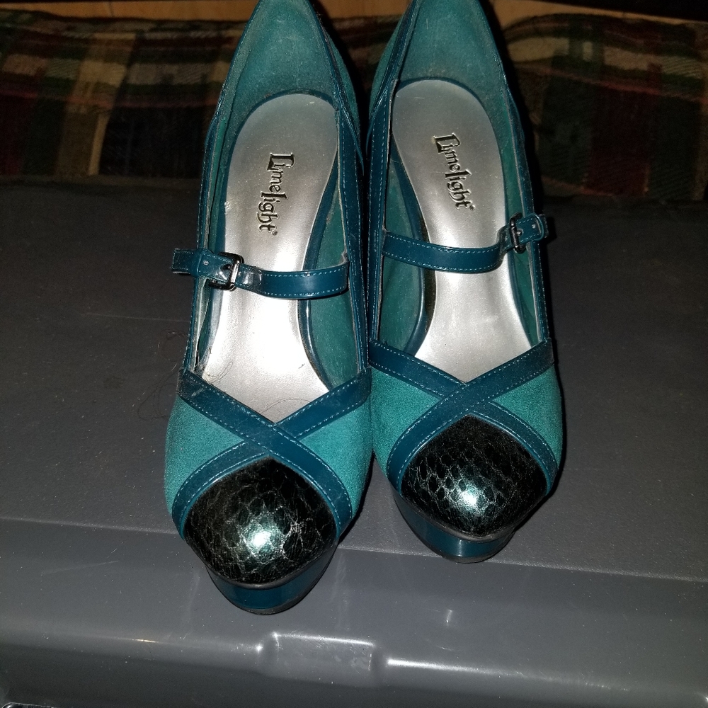Limelight pinup style heels